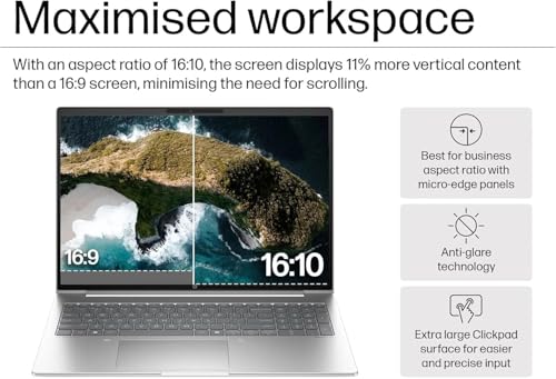 HP PROBOOK 4 G1A BUSINESS AI PC LAPTOP 16 FHD AMD RYZEN 5 230 INTEL ULTRA 7 155U 16GB DDR5 256GB SSD RADEON 760M GRAPHICS HP - 2