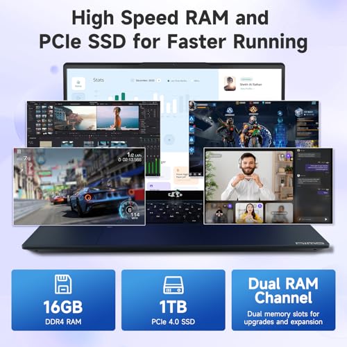 NIMO COMPUTADORA PORTÁTIL IPS FHD DE 156 PULGADAS INTEL 6 CORE I31215U 16GB RAM 1TB SSD BEAT I51135G7 HASTA 44GHZ COMPUTADORA - 2
