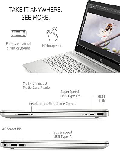 HP PORTÁTIL DE 156 PULGADAS PROCESADOR INTEL CORE I51135G7 GRÁFICOS INTEL IRIS XE PANTALLA ANTIRREFLEJOS FHD DE 156 PULGADAS - 2