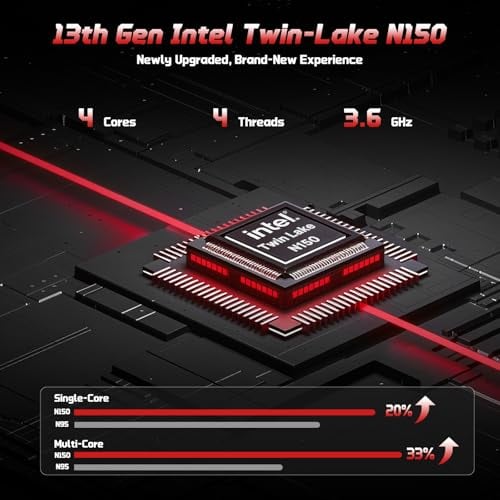 NIMO COMPUTADORA PORTÁTIL FHD IPS DE 156 PULGADAS 8 GB DE RAM 512 GB SSD 4 NÚCLEOS INTEL N150 DE 13 GENERACIÓN RITMO A I31115G4 - 2