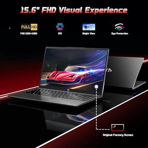 NIMO COMPUTADORA PORTÁTIL FHD IPS DE 156 PULGADAS 8 GB DE RAM 512 GB SSD 4 NÚCLEOS INTEL N150 DE 13 GENERACIÓN RITMO A I31115G4 - 5