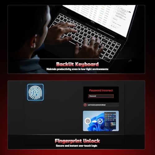 NIMO COMPUTADORA PORTÁTIL FHD IPS DE 156 PULGADAS 8 GB DE RAM 512 GB SSD 4 NÚCLEOS INTEL N150 DE 13 GENERACIÓN RITMO A I31115G4 - 6