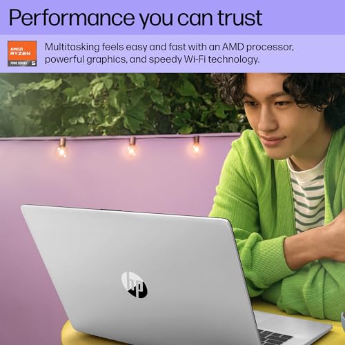 HP PORTÁTIL DE 173 PULGADAS PANTALLA FHD AMD RYZEN 5 7520U 16 GB DE RAM SSD DE 512 GB GRÁFICOS AMD RADEON WINDOWS 11 PRO HOME - 4