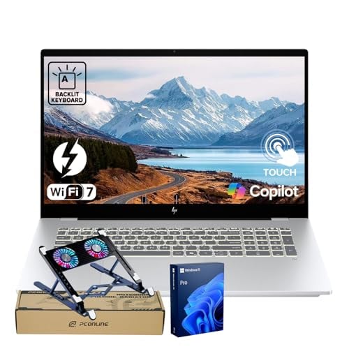 HP OMNIBOOK ENVY NEXT BRAND 7 LAPTOP PARA FLUJOS DE TRABAJO PROFESIONALES PANTALLA TÁCTIL FHD DE 173 PULGADAS INTEL CORE ULTRA 7 - 1