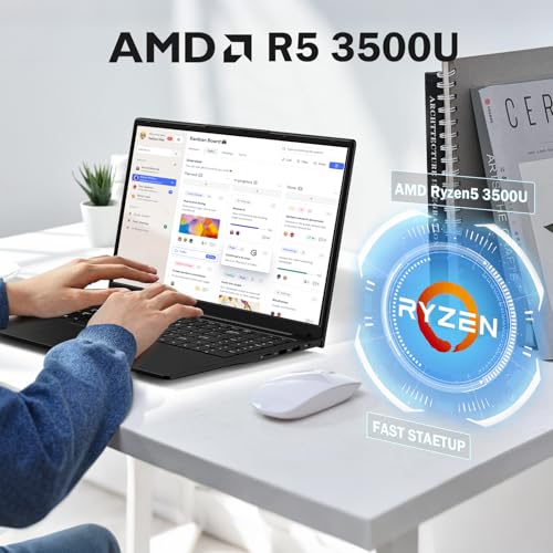 LAPTOP FHD DE 156 PULGADAS PARA ESTUDIANTES AMD RYZEN 5 BEAT I51135G7 HASTA 37 GHZ 16 GB RAM 512 GB SSD RADEON VEGA 8 GPU - 2