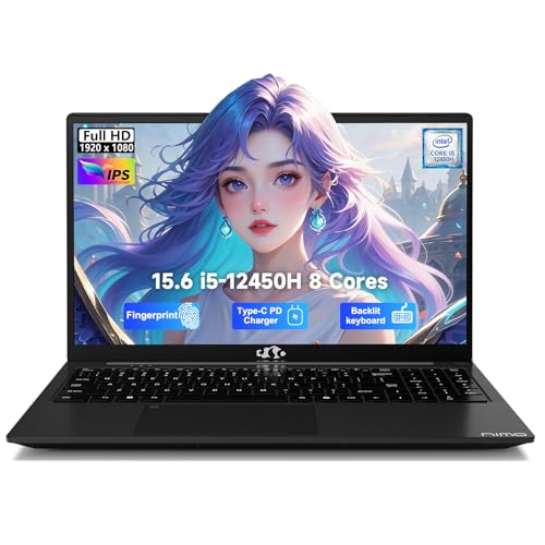 NIMO PORTÁTIL FHD IPS DE 156 PULGADAS I512450H DE 8 NÚCLEOS BEATS I711800H 16 GB RAM 1 TB SSD TECLADO RETROILUMINADO HUELLA - 1