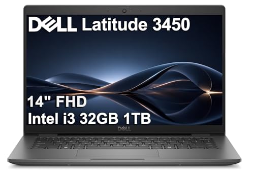 LAPTOP DELL LATITUDE 3450 BUSINESS 14 PULGADAS FHD ANTIRREFLEJO INTEL CORE I31315U I51235U 32 GB DDR5 RAM 1 TB SSD - 1