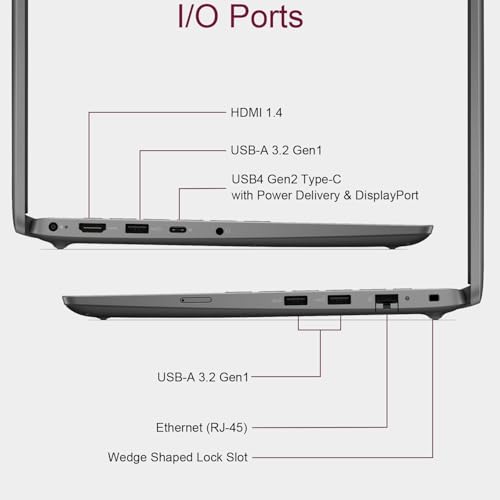 LAPTOP DELL LATITUDE 3450 BUSINESS 14 PULGADAS FHD ANTIRREFLEJO INTEL CORE I31315U I51235U 32 GB DDR5 RAM 1 TB SSD - 6