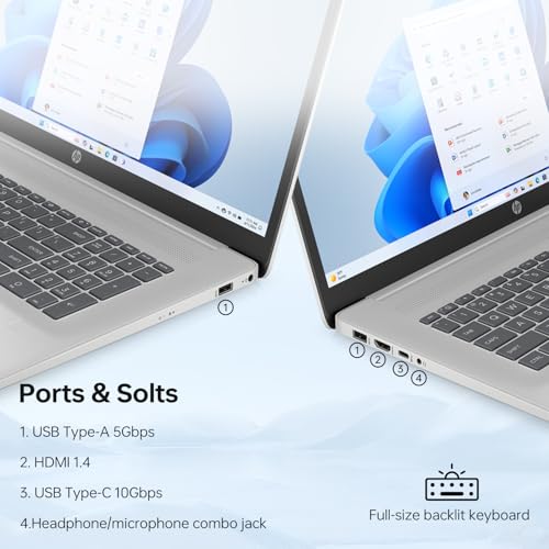 HP PRO BUSINESS COPLIOT AI LAPTOP PC PANTALLA TÁCTIL DE 173 PULGADAS ULTRA 7 255U 16 GB DDR5 SSD DE 1 TB WIFI 6 CÁMARA WEB - 6