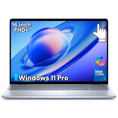 DELL COMPUTADORA PORTÁTIL INSPIRON 16 PANTALLA TÁCTIL FHD DE 16 PULGADAS INTEL 10CORE 7 150U BEATS I71355U TECLADO - 1