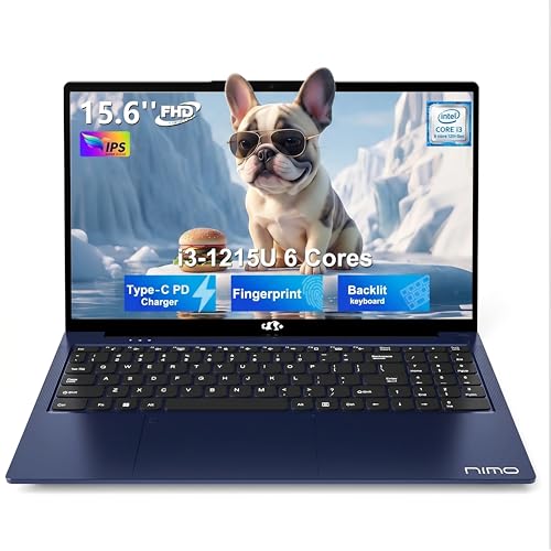 NIMO PORTÁTIL IPS FHD DE 156 PULGADAS INTEL 6CORE I31215U 8 GB DE RAM SSD DE 512 GB BEATS R5 7520U HASTA 44 GHZ TECLADO - 1