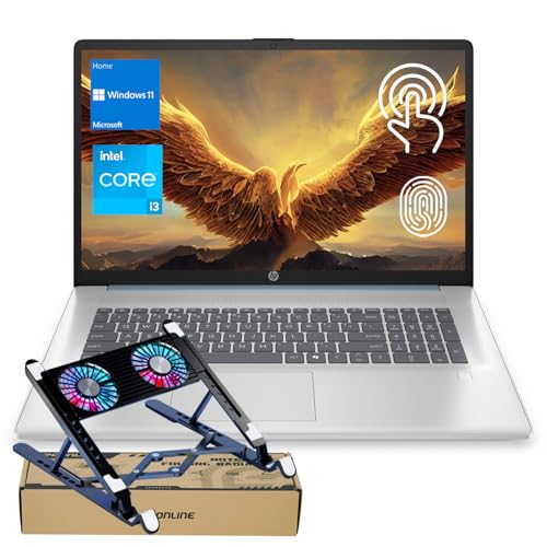 HP LAPTOP 17 PANTALLA HD DE 173 PROCESADOR INTEL CORE I31125G4 11 GEN 32 GB RAM SSD DE 1 TB WIFI HDMI CÁMARA WEB WINDOWS 11 PRO - 1