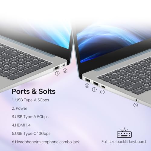 HP PORTÁTIL CON PANTALLA TÁCTIL FHD DE 156 PULGADAS INTEL CORE ULTRA 5 225U 32 GB DE RAM DDR5 SSD DE 1 TB WIFI 6 WINDOWS 11 PRO - 6