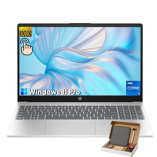 HP COMPUTADORA PORTÁTIL CON PANTALLA TÁCTIL DE 156 PULGADAS INTEL 10CORE I71355U HASTA 50GHZ GRÁFICOS INTEL IRIS XE WINDOWS 11 - 1