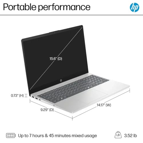 HP COMPUTADORA PORTÁTIL CON PANTALLA TÁCTIL DE 156 PULGADAS INTEL 10CORE I71355U HASTA 50GHZ GRÁFICOS INTEL IRIS XE WINDOWS 11 - 7