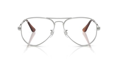 RAYBAN RX3925V AVIATOR MAX MONTURA PARA GAFAS GRADUADAS COLOR PLATALENTE DE DEMOSTRACIÓN 2283 IN - 1
