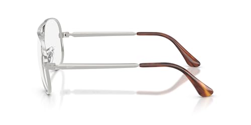 RAYBAN RX3925V AVIATOR MAX MONTURA PARA GAFAS GRADUADAS COLOR PLATALENTE DE DEMOSTRACIÓN 2283 IN - 3