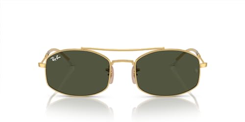 RAYBAN RB3719 LENTES DE SOL OVALADOS PARA HOMBRE PARA MUJER PAQUETE CON KIT DE GAFAS DE DISEÑO IWEAR DE CORTESÍA - 3