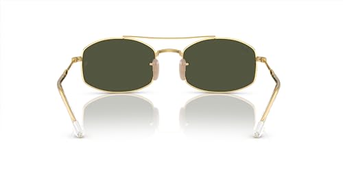 RAYBAN RB3719 LENTES DE SOL OVALADOS PARA HOMBRE PARA MUJER PAQUETE CON KIT DE GAFAS DE DISEÑO IWEAR DE CORTESÍA - 4