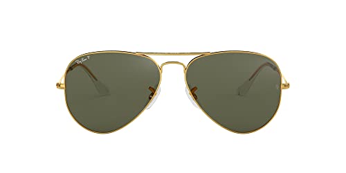 RAYBAN RB3025 CLASSIC POLARIZED AVIATOR SUNGLASSES - 1