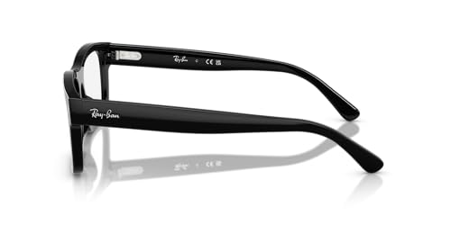 RAYBAN UNISEX RX5435 RECTANGULAR PRESCRIPTION EYEWEAR FRAMES - 3