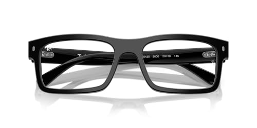 RAYBAN UNISEX RX5435 RECTANGULAR PRESCRIPTION EYEWEAR FRAMES - 5