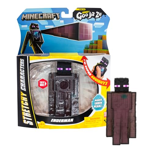 HEROES OF GOO JIT ZU PERSONAJES ELÁSTICOS DE MINECRAFT COLECCIONA ENDERMAN CON PERLA ENDER RELLENOS ÚNICOS DE GOO CON PIEZAS - 1