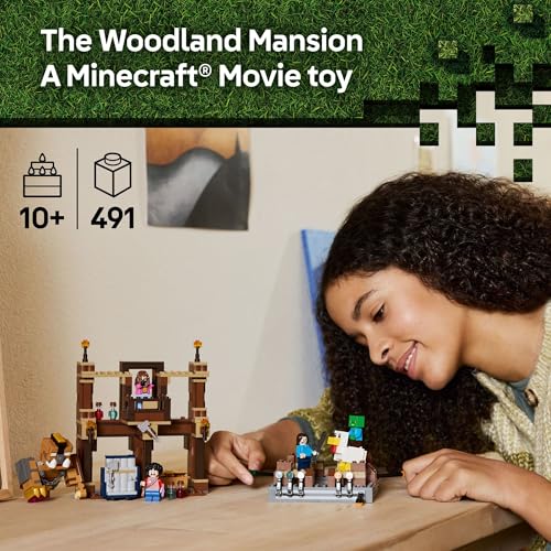 LEGO MINECRAFT WOODLAND MANSION ARENA DE COMBATE JUGUETE DE CONSTRUCCIÓN PARA NIÑOS A PARTIR DE 10 AÑOS INCLUYE FIGURAS - 2