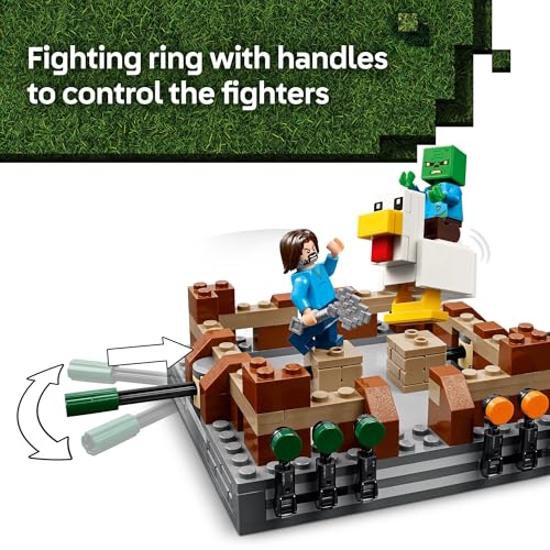 LEGO MINECRAFT WOODLAND MANSION ARENA DE COMBATE JUGUETE DE CONSTRUCCIÓN PARA NIÑOS A PARTIR DE 10 AÑOS INCLUYE FIGURAS - 3