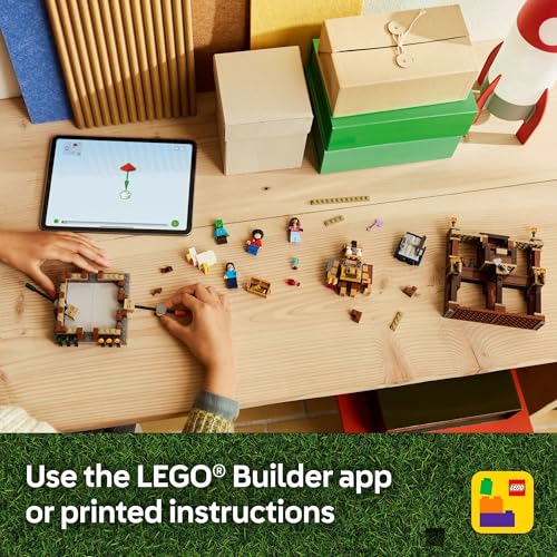 LEGO MINECRAFT WOODLAND MANSION ARENA DE COMBATE JUGUETE DE CONSTRUCCIÓN PARA NIÑOS A PARTIR DE 10 AÑOS INCLUYE FIGURAS - 6
