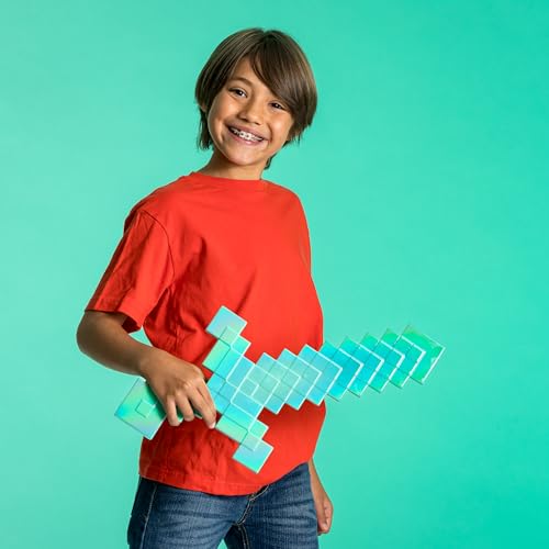 DISGUISE MINECRAFT ACCESORIO DE DISFRAZ DE ESPADA DE DIAMANTE ACCESORIO OFICIAL DE PLÁSTICO TALLA ÚNICA - 5
