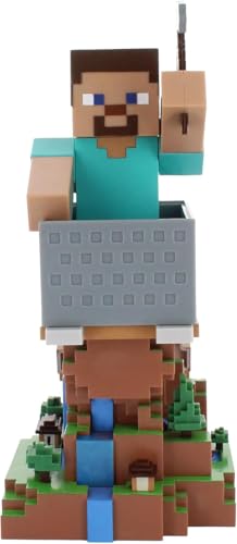 EXQUISITE GAMING MINECRAFT STEVE CABLE GUYS SOPORTE PARA CONTROLADOR Y SOPORTE PARA TELÉFONO 85 PULGADAS COLECCIONABLE - 2