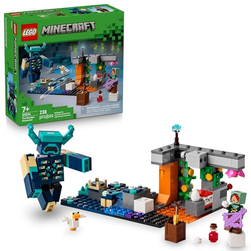 LEGO MINECRAFT THE WARDEN ENCOUNTER JUEGO DE CONSTRUCCIÓN COLECCIONABLE PARA NIÑOS Y NIÑAS DE 7 AÑOS EN ADELANTE - 1