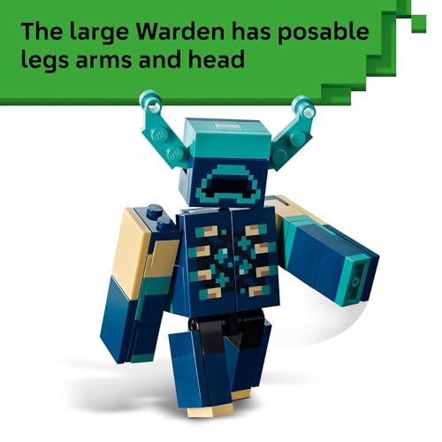 LEGO MINECRAFT THE WARDEN ENCOUNTER JUEGO DE CONSTRUCCIÓN COLECCIONABLE PARA NIÑOS Y NIÑAS DE 7 AÑOS EN ADELANTE - 6