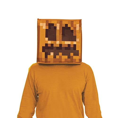 DISGUISE MÁSCARA DE CABEZA DE BLOQUE DE MINECRAFT ACCESORIOS OFICIALES DEL DISFRAZ DE MINECRAFT MÁSCARA DE DISFRAZ DE TAMAÑO - 2