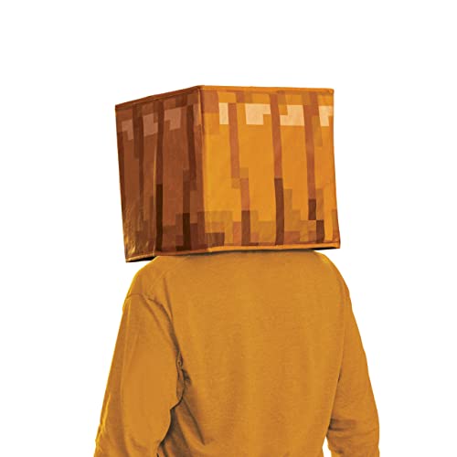 DISGUISE MÁSCARA DE CABEZA DE BLOQUE DE MINECRAFT ACCESORIOS OFICIALES DEL DISFRAZ DE MINECRAFT MÁSCARA DE DISFRAZ DE TAMAÑO - 3