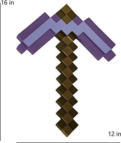 DISGUISE PARA NIÑOS MINECRAFT PICO ENCANTADO ACCESORIO OFICIAL DE MINECRAFT PARA NIÑOS ESPADA DE DISFRAZ DE VIDEOJUEGO - 3