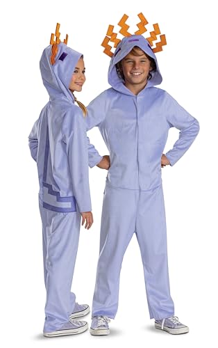 DISGUISE DISFRAZ DE AJOLOTE DE MINECRAFT PARA NIÑOS DISFRAZ OFICIAL DE MINECRAFT CON CAPUCHA - 5