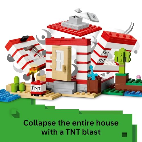 LEGO MINECRAFT LA CASA DE LA JUNGLA TNT PARA NIÑOS JUGUETE COLECCIONABLE DE MINECRAFT JUEGO DE CONSTRUCCIÓN PARA NIÑOS - 3