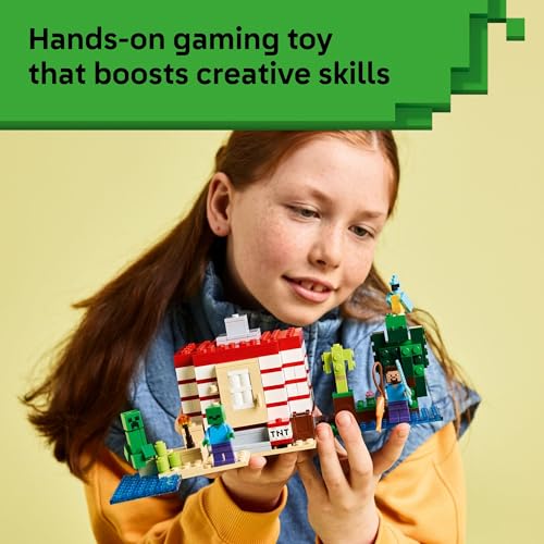 LEGO MINECRAFT LA CASA DE LA JUNGLA TNT PARA NIÑOS JUGUETE COLECCIONABLE DE MINECRAFT JUEGO DE CONSTRUCCIÓN PARA NIÑOS - 4