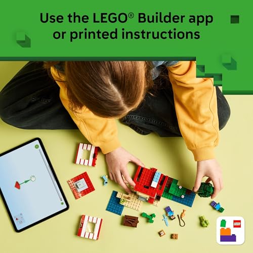 LEGO MINECRAFT LA CASA DE LA JUNGLA TNT PARA NIÑOS JUGUETE COLECCIONABLE DE MINECRAFT JUEGO DE CONSTRUCCIÓN PARA NIÑOS - 6