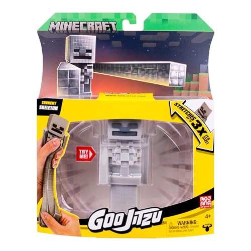 GOO JITZU MINECRAFT ESQUELETO FIGURAS ELÁSTICAS CON RELLENO ÚNICO GOO COLECCIONA LOS 3 - 2