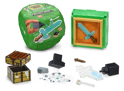 MGAS MINIVERSE MAKE IT MINI MINECRAFT MINECRAFT MANUALIDADES MINERÍA PIXEL HERRAMIENTAS ANIMALES EMBALAJE CIEGO BRICOLAJE NO - 1