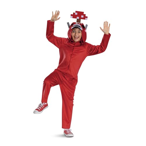 DISGUISE DISFRAZ DE MINECRAFT MOOSHROOM PARA NIÑOS DISFRAZ OFICIAL DE MINECRAFT CON CAPUCHA - 1