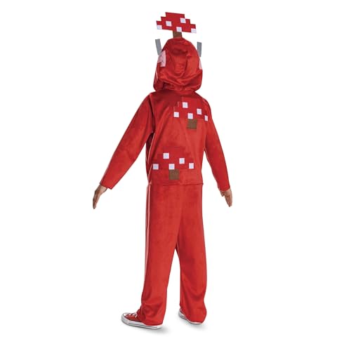 DISGUISE DISFRAZ DE MINECRAFT MOOSHROOM PARA NIÑOS DISFRAZ OFICIAL DE MINECRAFT CON CAPUCHA - 2