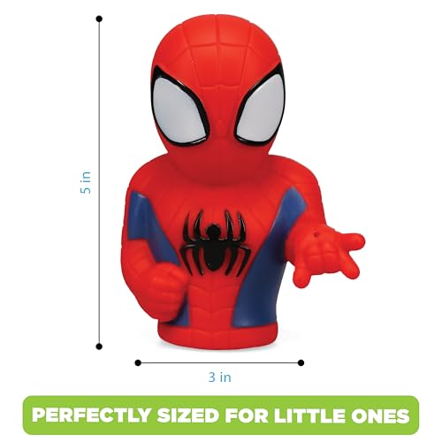 MARVEL SPIDEY Y SUS AMIGOS SET DE 5 JUGUETES DE BAÑO CON PULVERIZADOR JUGUETES DE BAÑO PARA BEBÉS Y NIÑOS PEQUEÑOS INCLUYE - 3