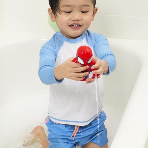 MARVEL SPIDEY Y SUS AMIGOS SET DE 5 JUGUETES DE BAÑO CON PULVERIZADOR JUGUETES DE BAÑO PARA BEBÉS Y NIÑOS PEQUEÑOS INCLUYE - 4