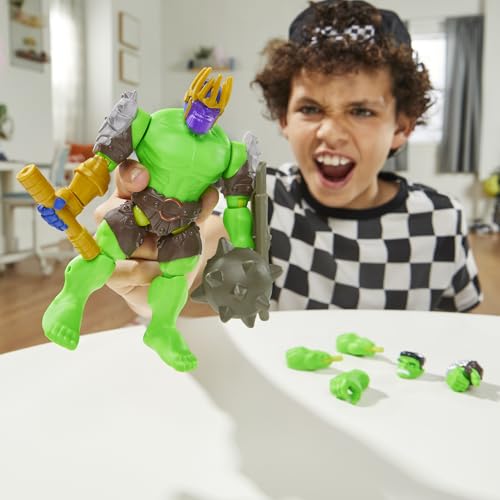MARVEL MIXMASHERS HULK FIGURA DE ACCIÓN PERSONALIZADA DE LOS VENGADORES DELUXE MIXANDMATCH Y ACCESORIOS JUGUETES - 6