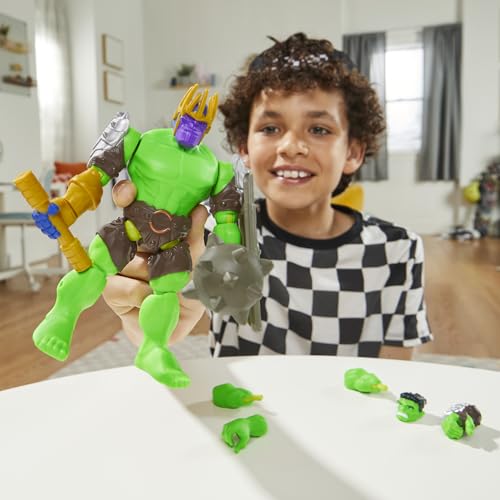 MARVEL MIXMASHERS HULK FIGURA DE ACCIÓN PERSONALIZADA DE LOS VENGADORES DELUXE MIXANDMATCH Y ACCESORIOS JUGUETES - 7