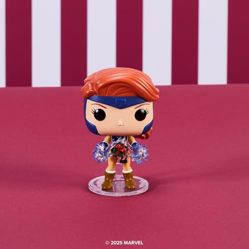FUNKO POP MARVEL HOLIDAY JEAN GREY XMEN FIGURA DE VINILO COLECCIONABLE IDEA DE REGALO PRODUCTO OFICIAL JUGUETES PARA NIÑOS - 3
